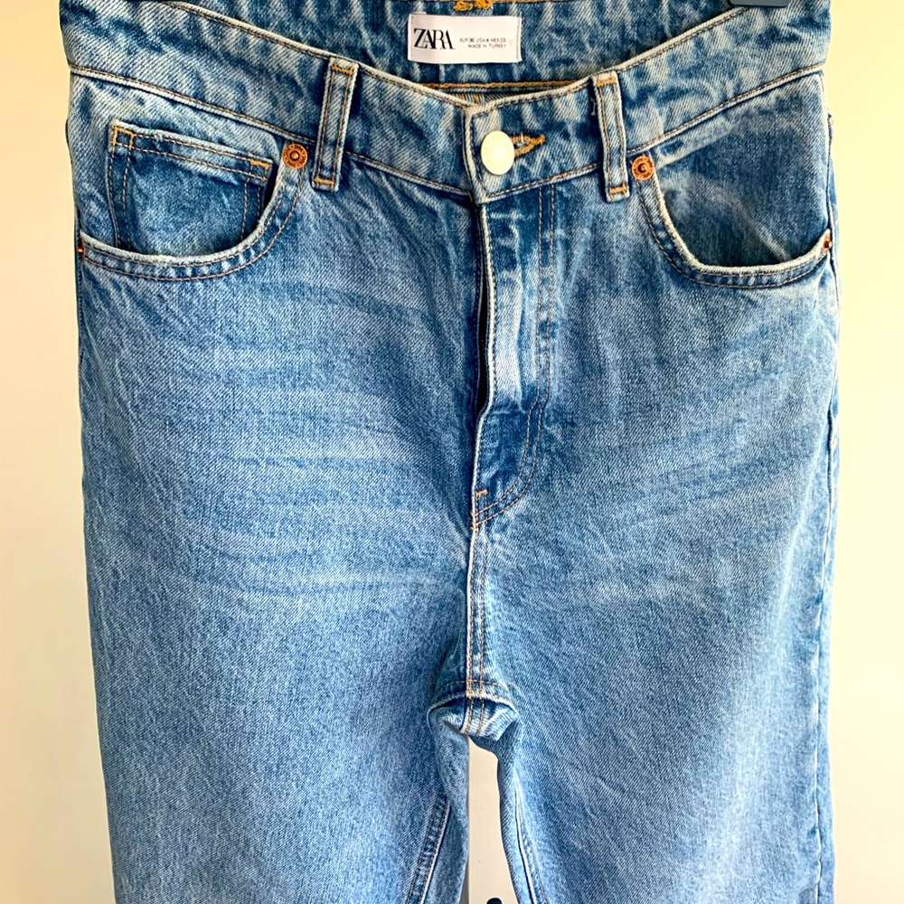 Wide leg jeans